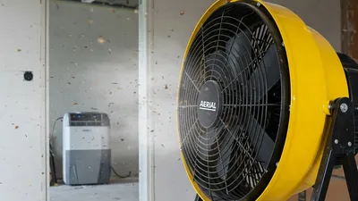 Ventilator-Bautrockner-Kombination