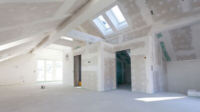 Baustelle und Rohbau trocknen in Lübeck