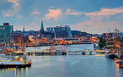 Kieler Förde am Abend