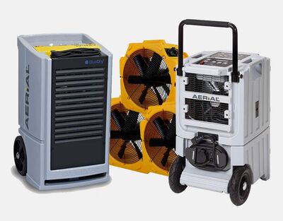 Stromspar-Set Bautrockner mieten